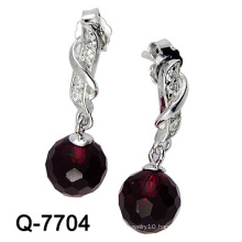 New Design 925 Silver Fashion Earrings Jewellery (Q-7704. JPG)